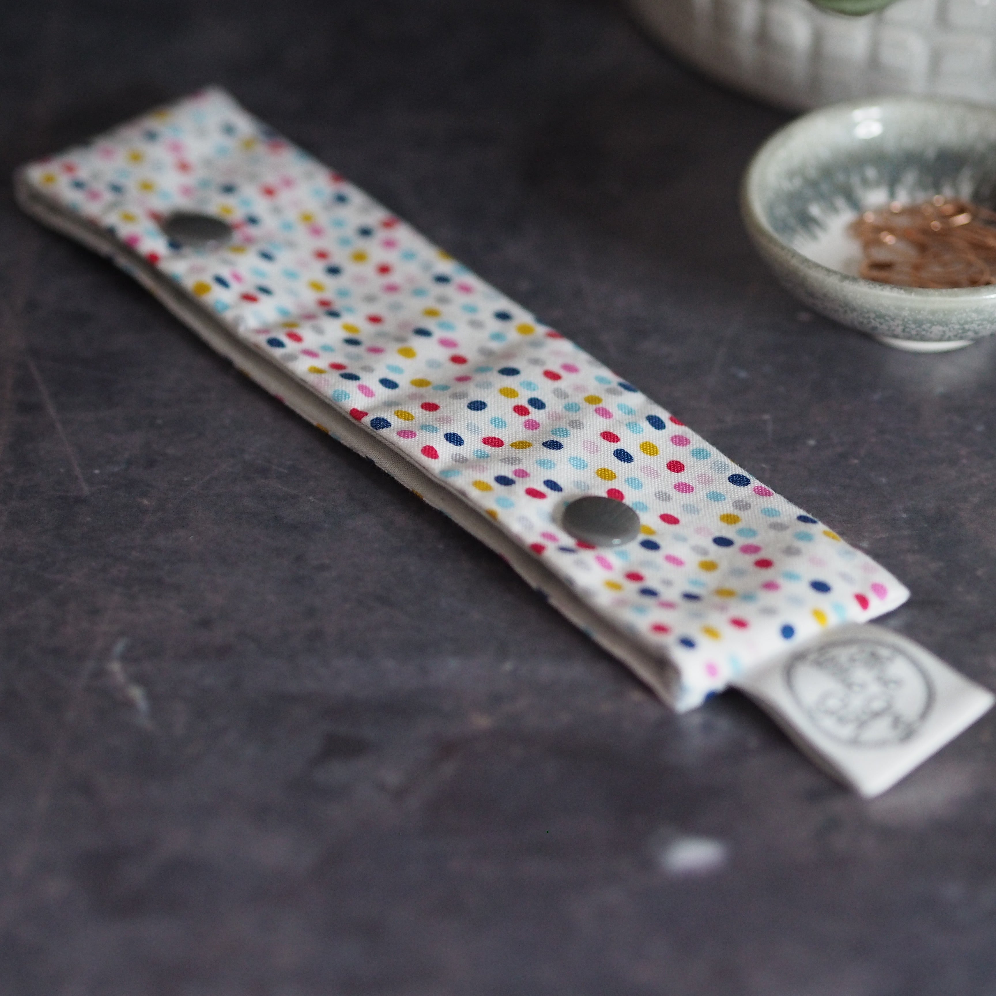 WIP Cozy (circular needle and DPN Protector) - The Little Grey Girl