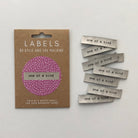 Kylie and the Machine "ONE OF A KIND" Woven Labels 8 Pack - The Little Grey Girl