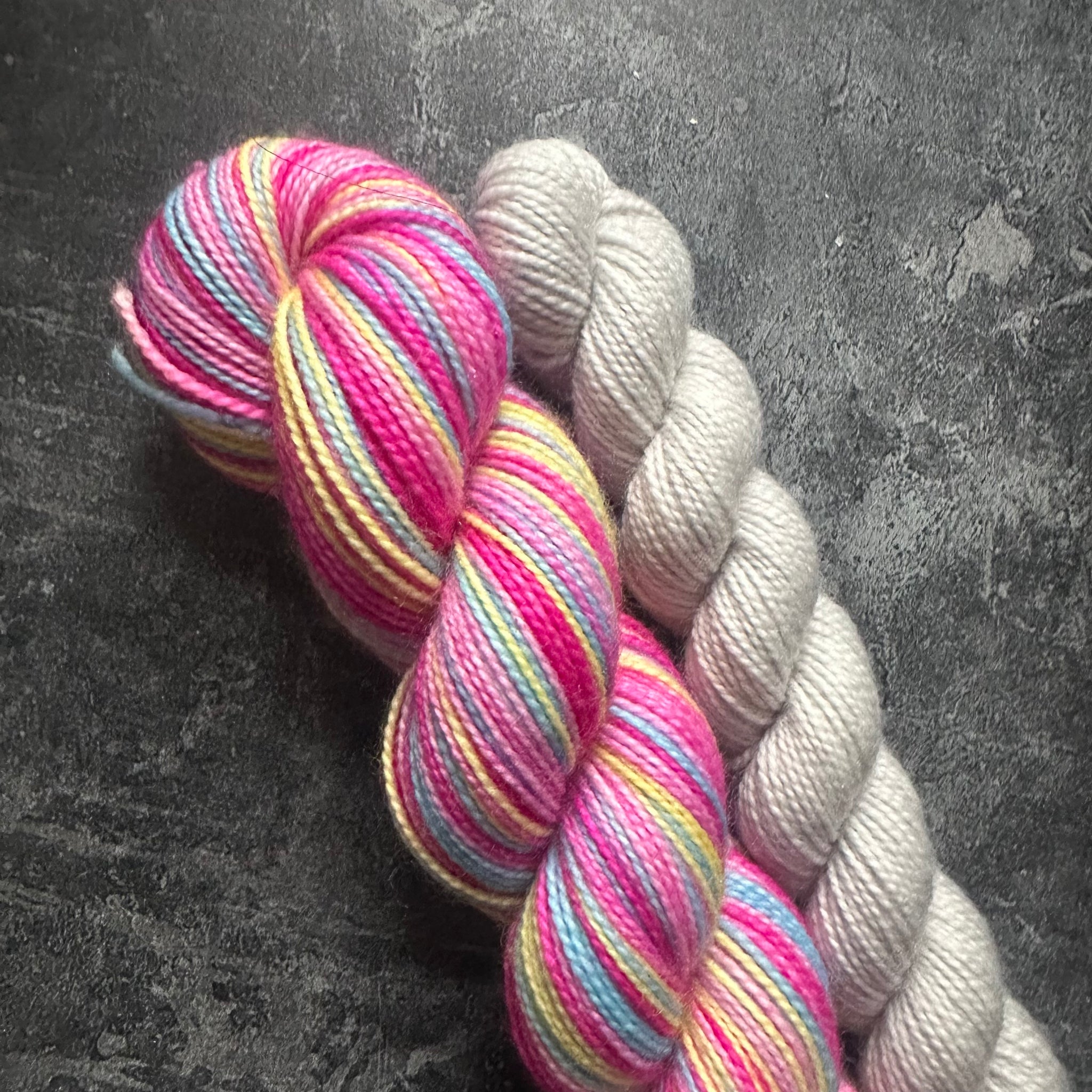 Never Kenough Stripes - Hand-Dyed Self Striping Sock Yarn