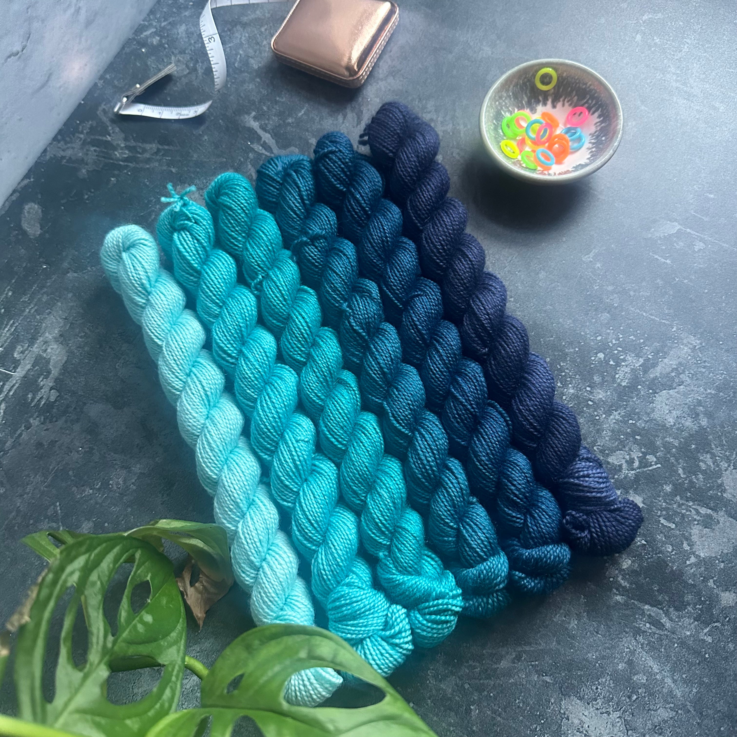 Our Size Skeins: Full, Half, Mini, and Micro