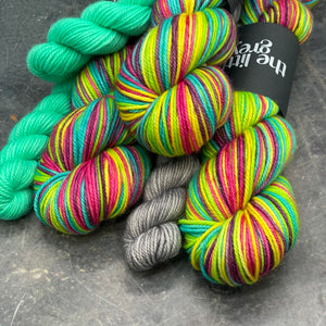 After the Storm - Hand-Dyed Self Striping Sock Yarn