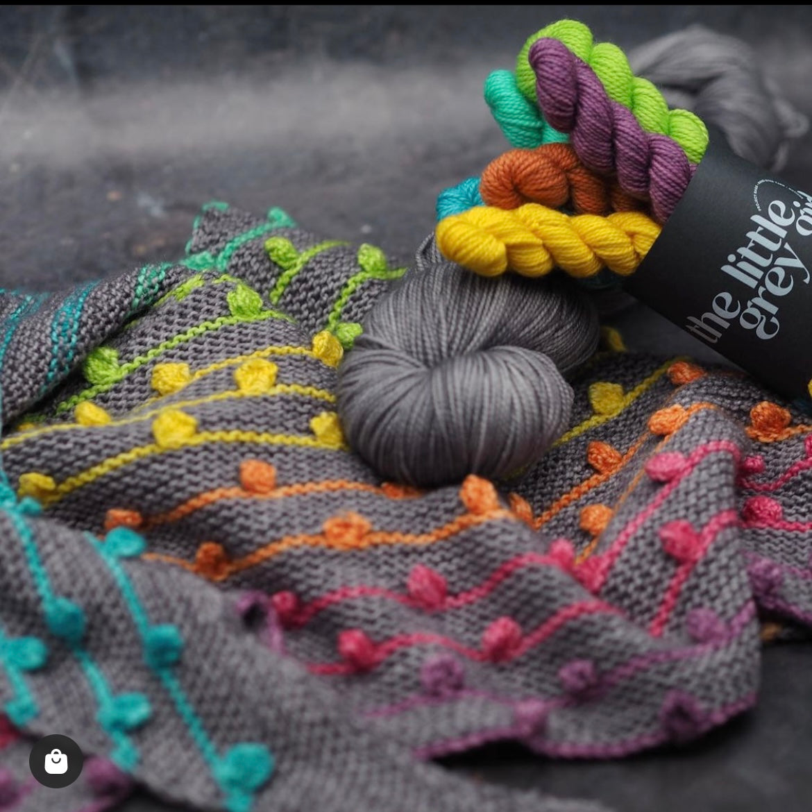 Bright Prism Hand-Dyed Yarn Kit