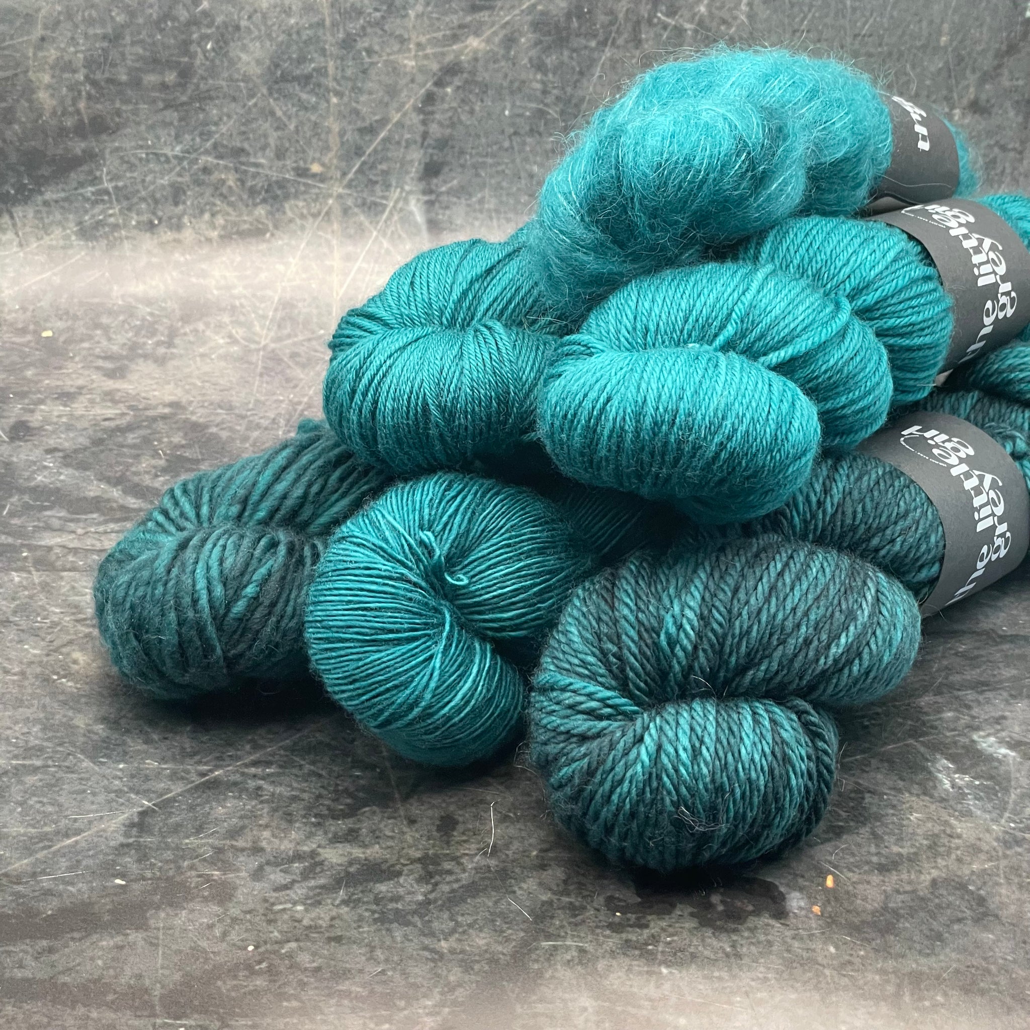 Thane - Semi-Solid Hand Dyed Yarn