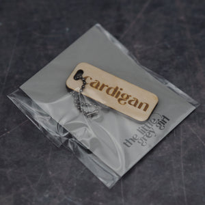 Wooden Project Bag Tags