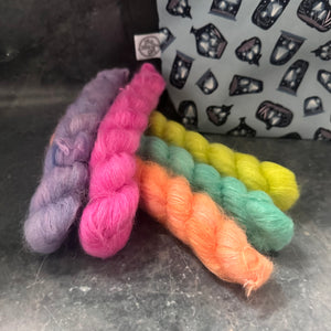Moon Garden - Hand-Dyed Yarn Mini Skein Set