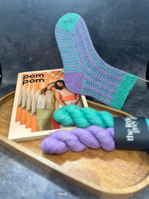 Strata Sock Sets from PomPom Mag Issue 44