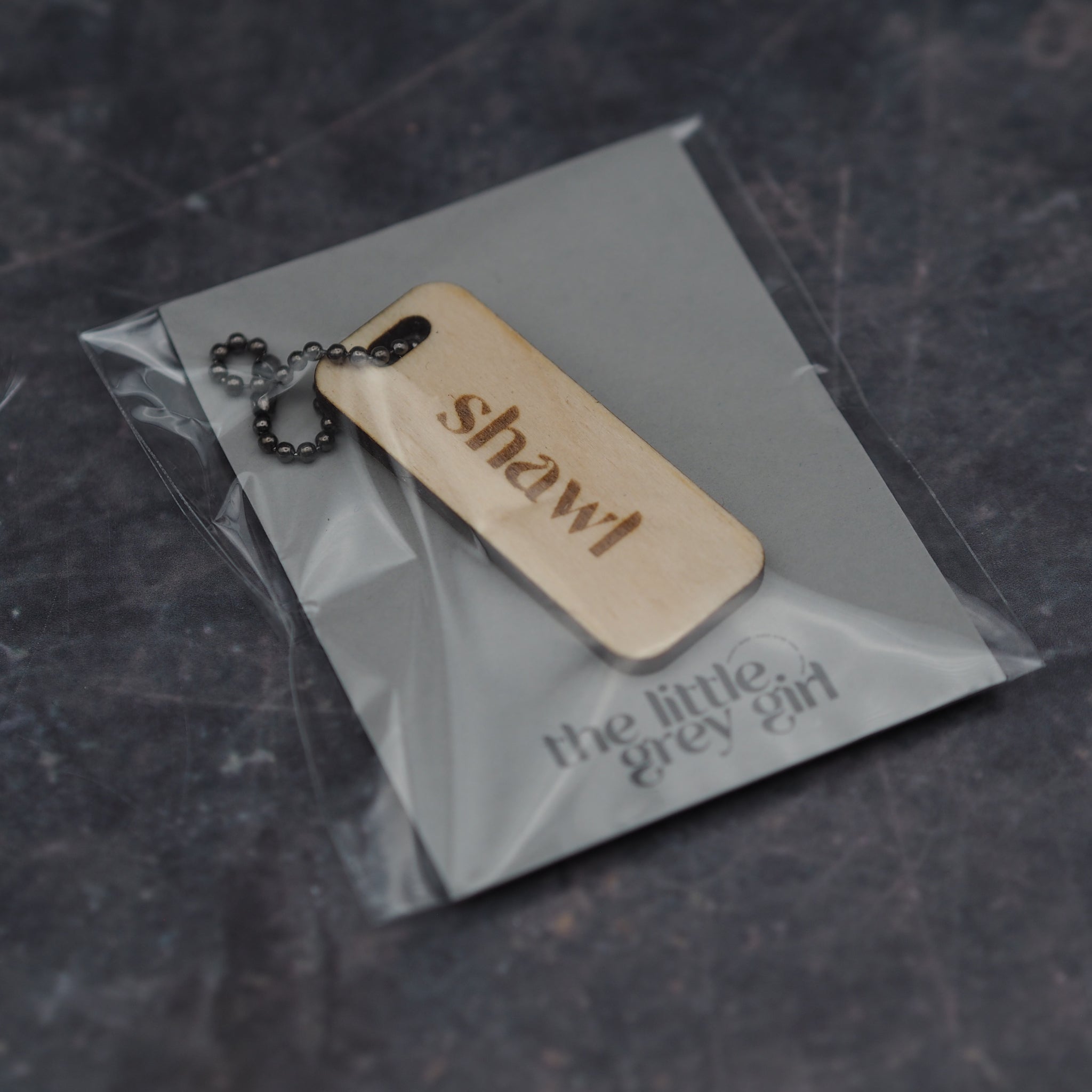 Wooden Project Bag Tags